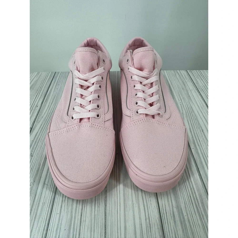 Vans Old Skool Pastel Pink Monochromatic Low Top Skate Shoes Mens 11.5 Wmns 13 - Picture 5 of 8